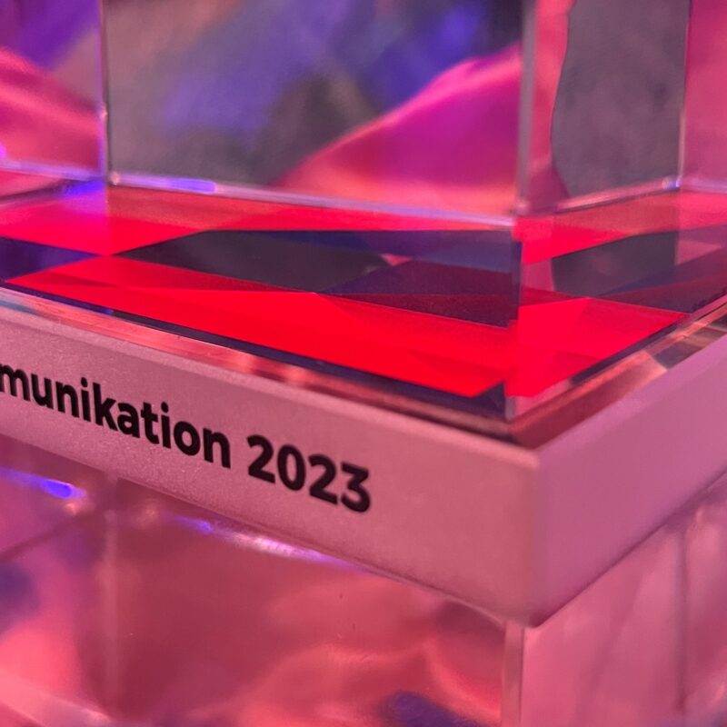 Preisträger der Kategorie „Digital Event“  Deutscher Preis für Onlinekommunikation #dpok2023